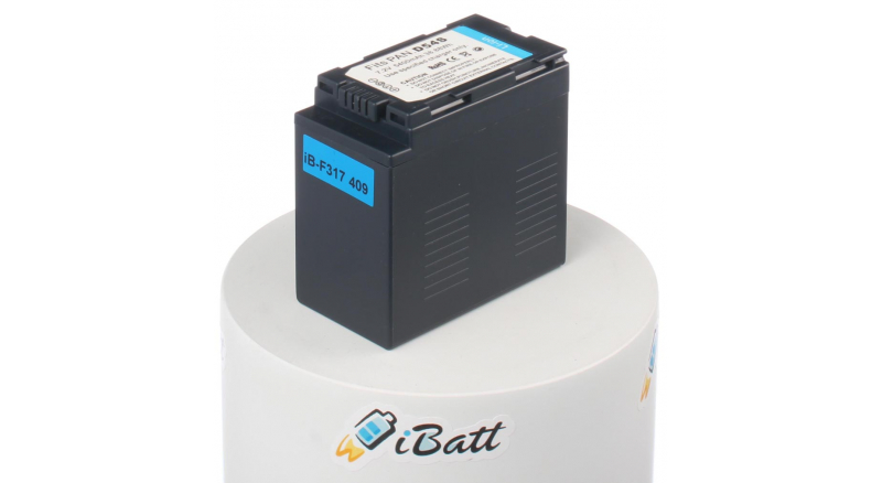 Аккумуляторная батарея iBatt iB-F317 для фотокамер и видеокамер PanasonicЕмкость (mAh): 5400. Напряжение (V): 7,4