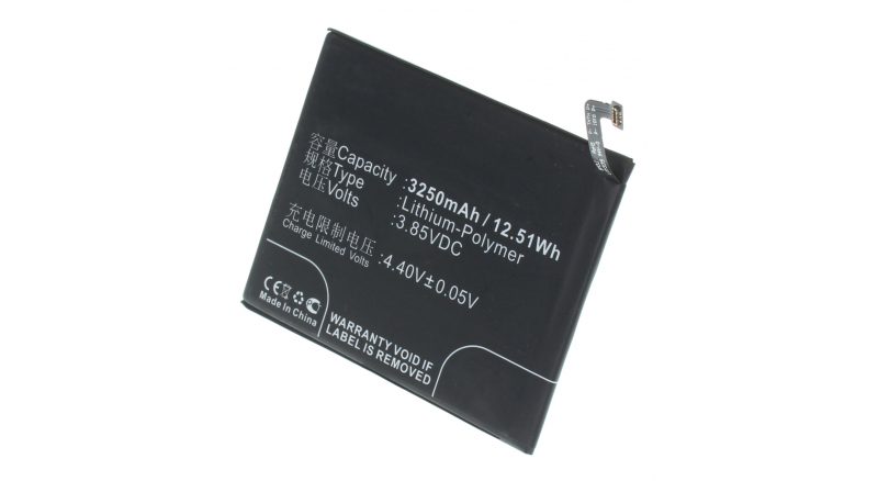 Аккумуляторная батарея iBatt iB-M3415 для телефонов, смартфонов XiaomiЕмкость (mAh): 3250. Напряжение (V): 3,85