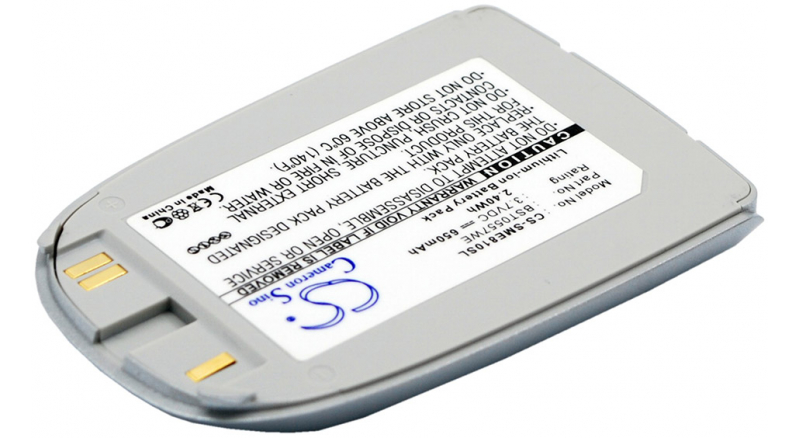 Аккумуляторная батарея для телефона, смартфона Samsung SGH-E815. Артикул iB-M2663.Емкость (mAh): 650. Напряжение (V): 3,7
