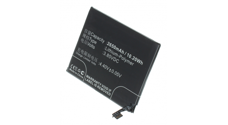 Аккумуляторная батарея iBatt iB-M3407 для телефонов, смартфонов XiaomiЕмкость (mAh): 2650. Напряжение (V): 3,85
