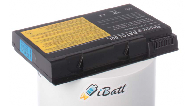 Аккумуляторная батарея BT.00803.005 для ноутбуков Rover book. Артикул iB-A115H.Емкость (mAh): 5200. Напряжение (V): 14,8