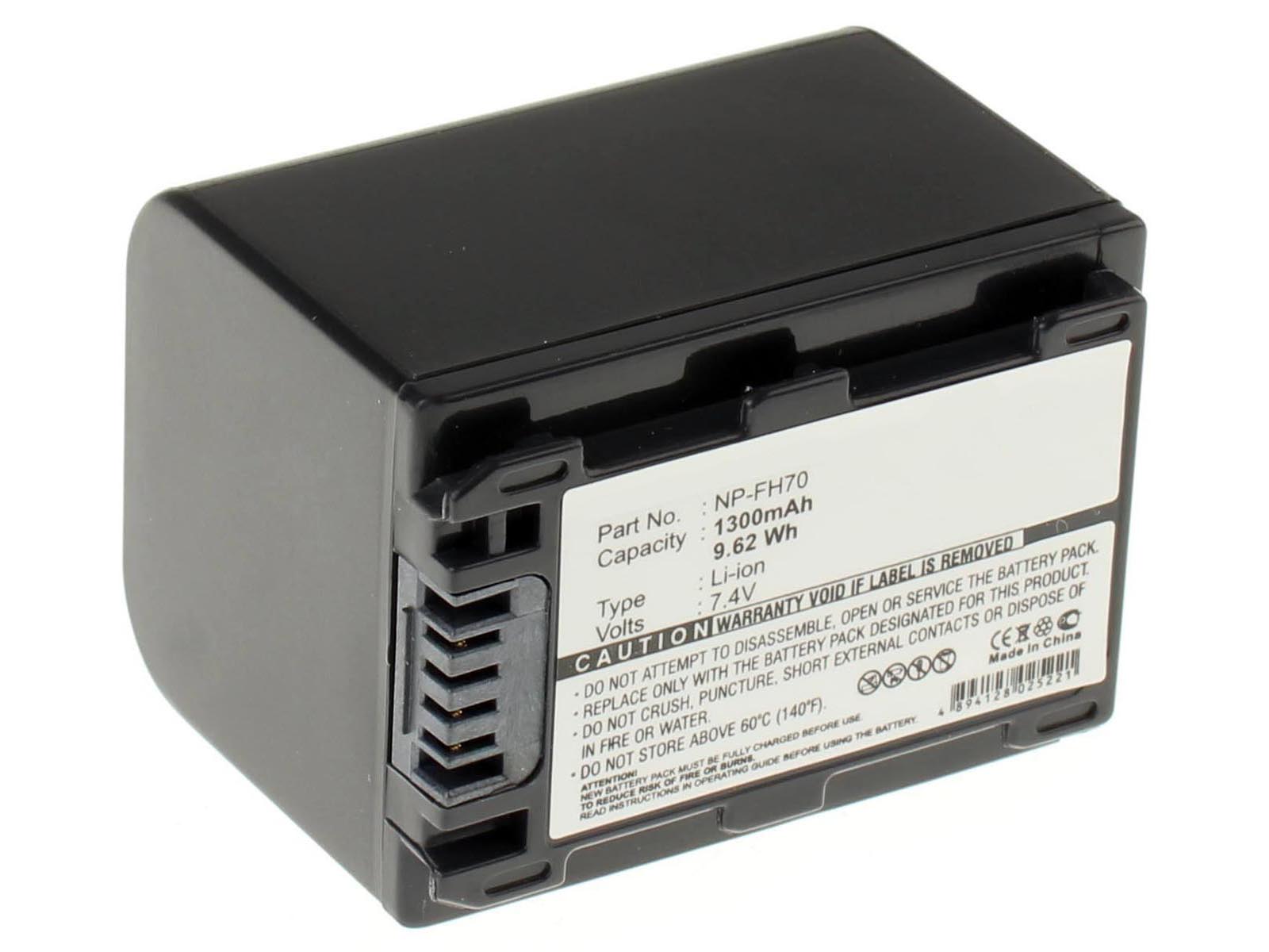 Аккумуляторные батареи для фотоаппаратов и видеокамер Sony DCR-DVD304EЕмкость (mAh): 1300. Напряжение (V): 7,4