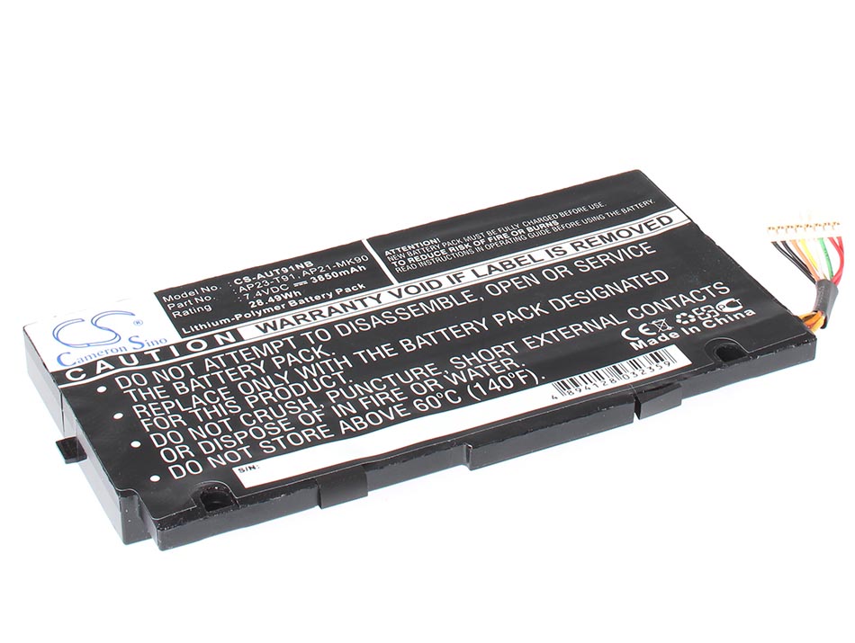 Аккумуляторная батарея для ноутбука Asus Eee PC T91SA-VU1X-BK. Артикул iB-A496.Емкость (mAh): 3850. Напряжение (V): 7,4