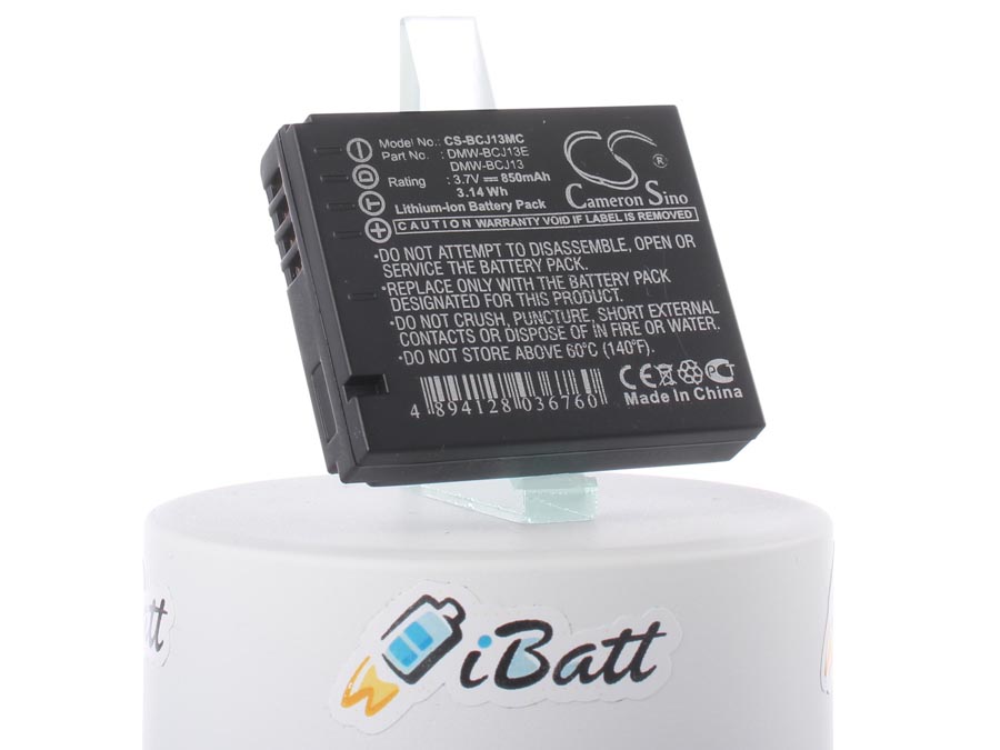 Аккумуляторная батарея iBatt iB-F223 для фотокамер и видеокамер LeicaЕмкость (mAh): 850. Напряжение (V): 3,7