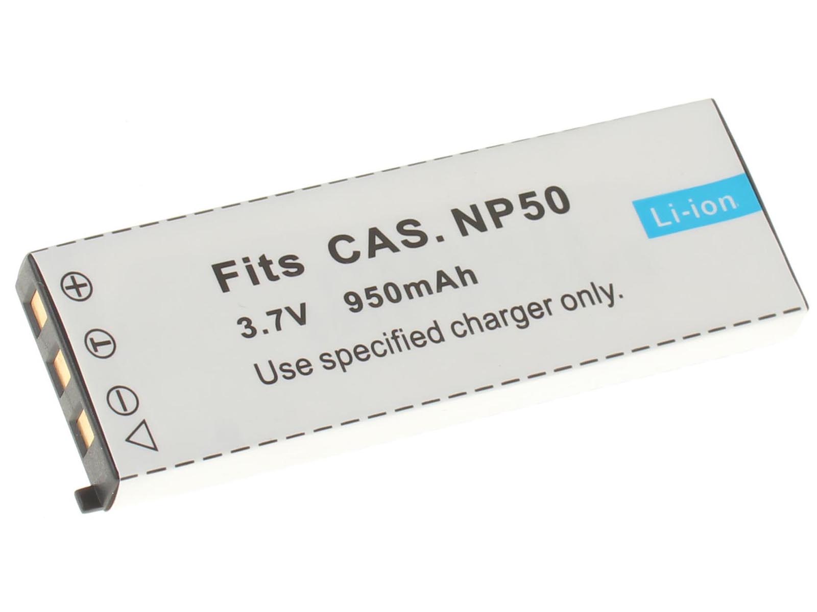 Аккумуляторная батарея NP-50DBA для фотоаппаратов и видеокамер Casio. Артикул iB-F142.Емкость (mAh): 950. Напряжение (V): 3,7