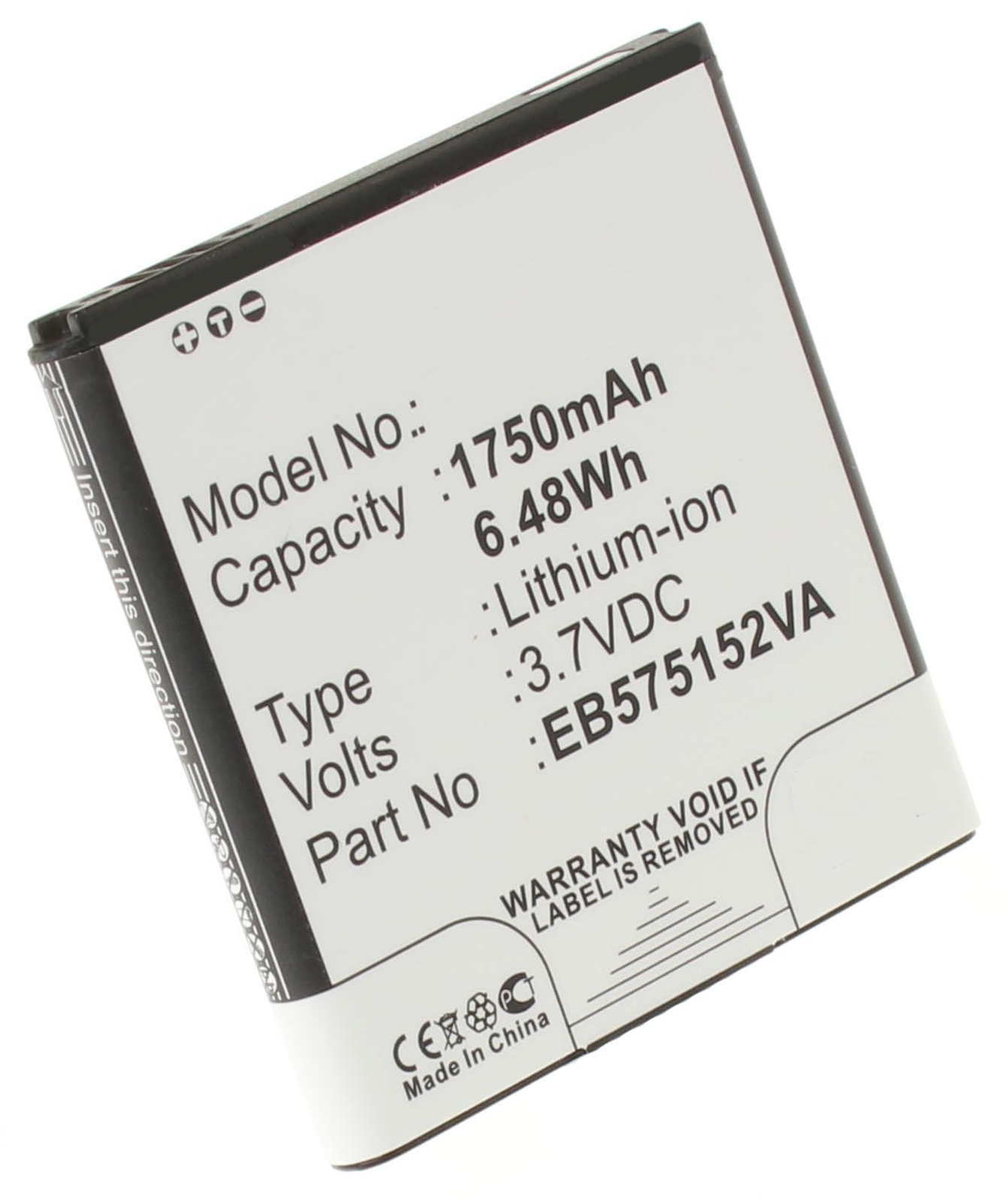 Аккумуляторная батарея SC-02B для телефонов, смартфонов T-Mobile. Артикул iB-M323.Емкость (mAh): 1750. Напряжение (V): 3,7