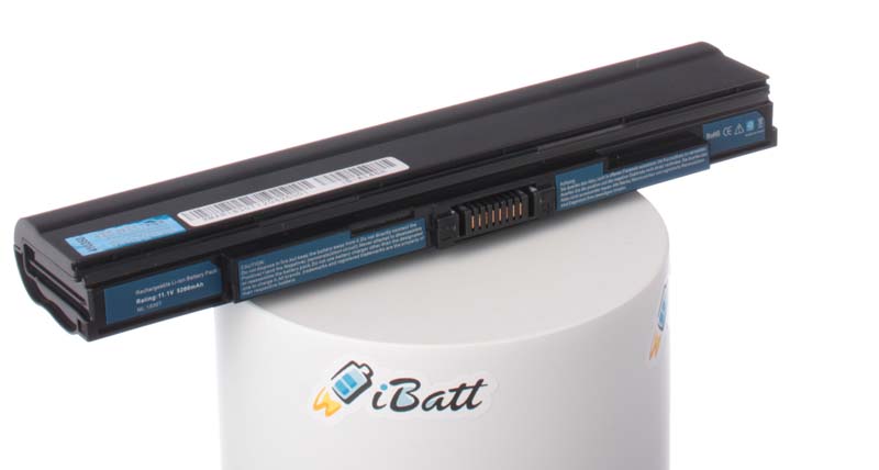 Аккумуляторная батарея iBatt iB-A146H для ноутбука GatewayЕмкость (mAh): 5200. Напряжение (V): 11,1