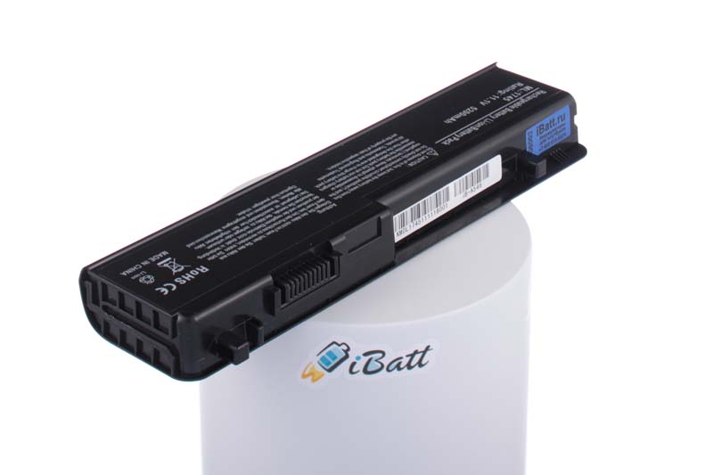 Аккумуляторная батарея iBatt iB-A546 для ноутбука DellЕмкость (mAh): 4400. Напряжение (V): 11,1