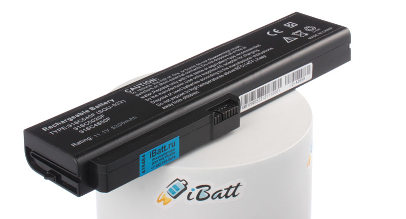 Аккумуляторная батарея iBatt iB-A265H для ноутбука Fujitsu-SiemensЕмкость (mAh): 5200. Напряжение (V): 11,1