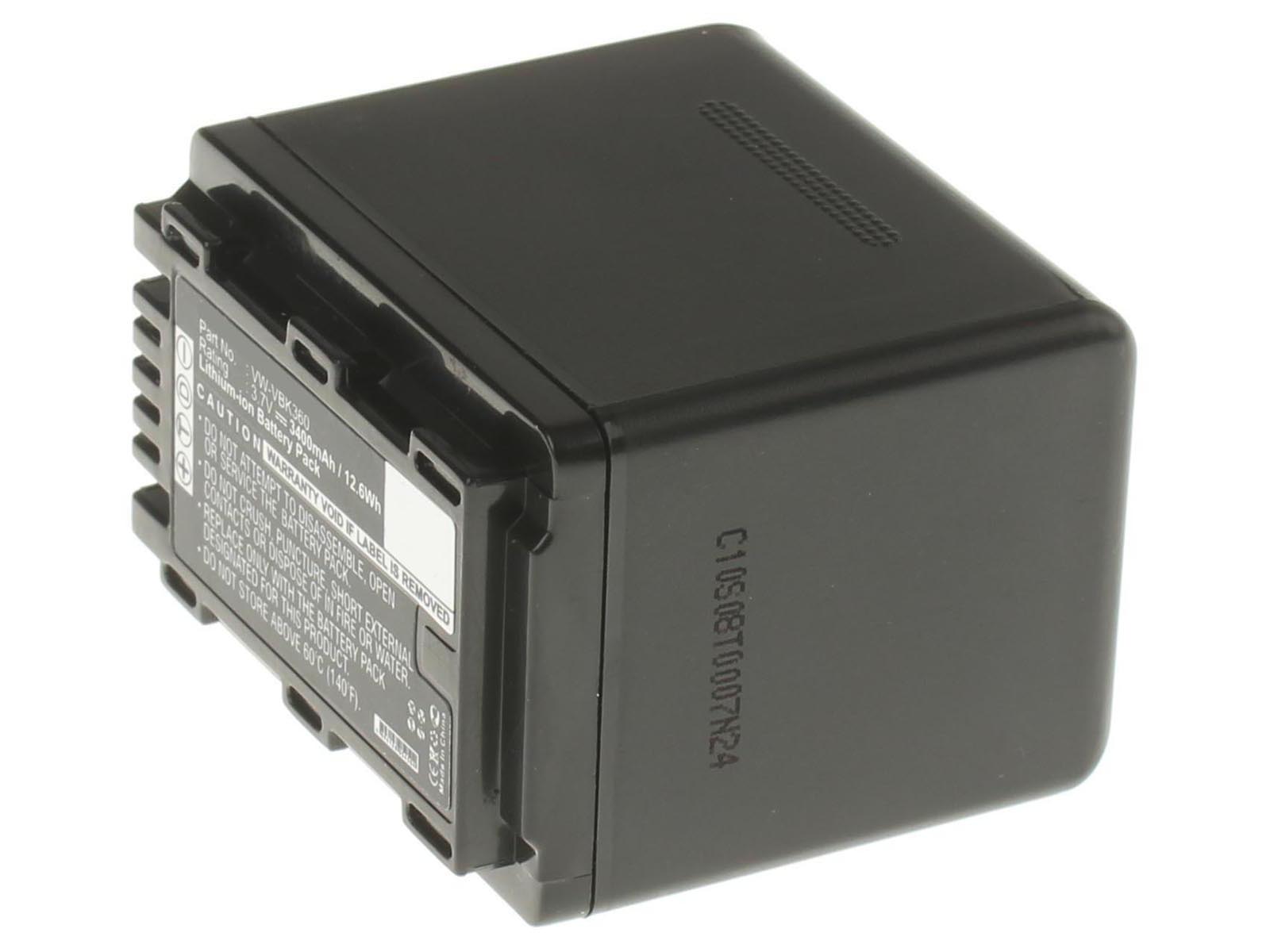 Аккумуляторная батарея VW-VBL090 для фотоаппаратов и видеокамер Panasonic. Артикул iB-F233.Емкость (mAh): 3400. Напряжение (V): 3,7