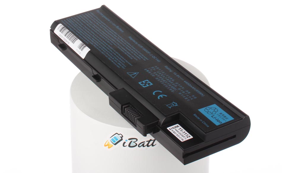 Аккумуляторная батарея LC.BTP03.003 для ноутбуков Acer. Артикул 11-1112.Емкость (mAh): 4400. Напряжение (V): 14,8