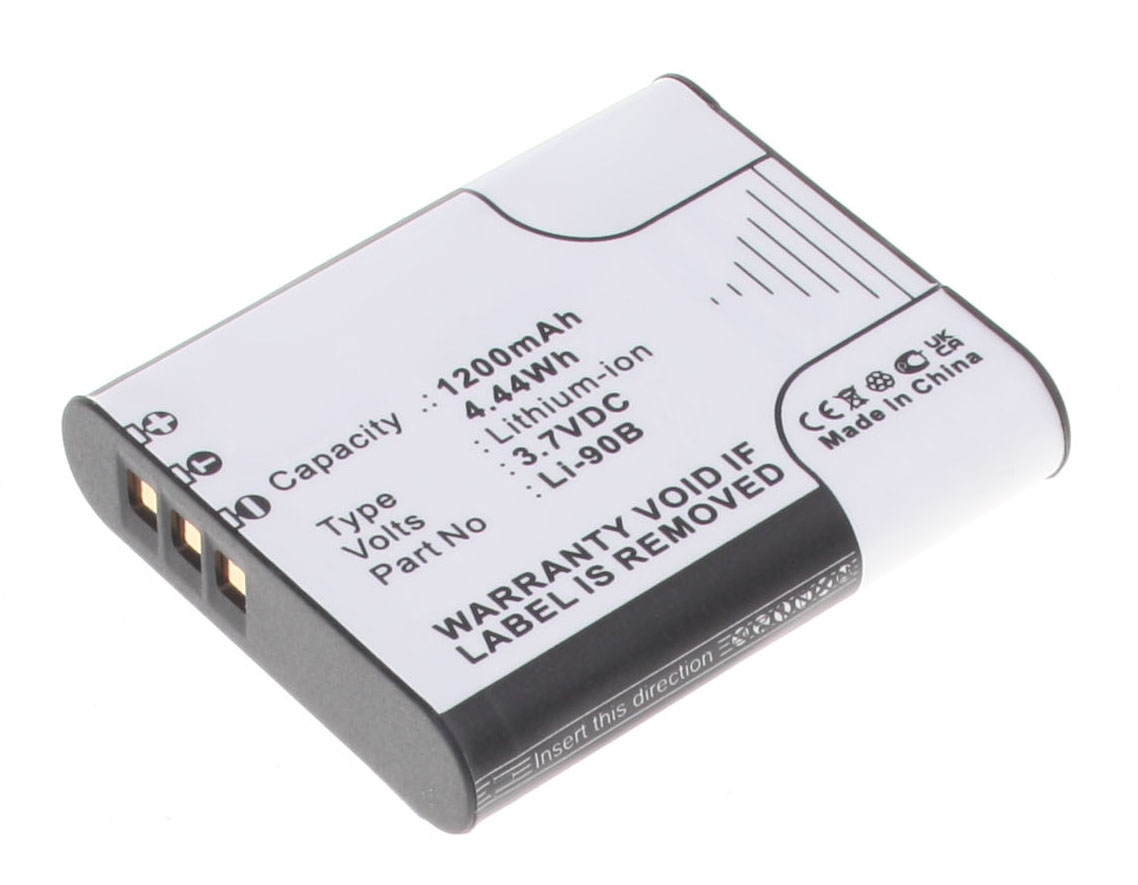 Аккумуляторная батарея iBatt iB-F210 для фотокамер и видеокамер OlympusЕмкость (mAh): 1200. Напряжение (V): 3,7