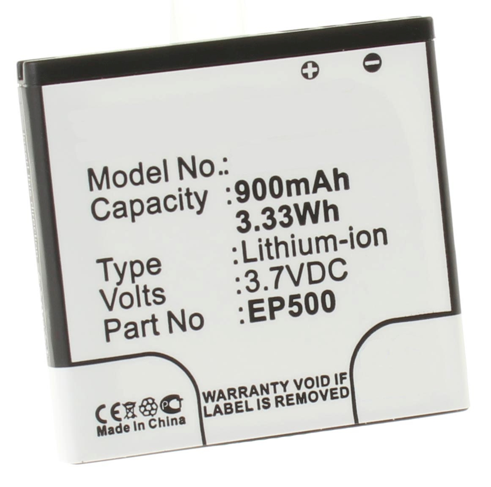 Аккумуляторная батарея для телефона, смартфона Sony Ericsson Xperia X8. Артикул iB-M319.Емкость (mAh): 900. Напряжение (V): 3,7