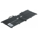 Аккумуляторная батарея для ноутбука Dell XPS 13-9365-D1805TS. Артикул iB-A1555.Емкость (mAh): 4000. Напряжение (V): 7,6