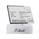 Аккумуляторная батарея iBatt iB-M443 для телефонов, смартфонов TCLЕмкость (mAh): 1500. Напряжение (V): 3,7