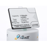 Аккумуляторная батарея iBatt iB-M1223 для телефонов, смартфонов TCLЕмкость (mAh): 1750. Напряжение (V): 3,8