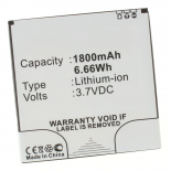 Аккумуляторная батарея JD-201212-JLQU-C11M-003 для телефонов, смартфонов Acer. Артикул iB-M573.Емкость (mAh): 1800. Напряжение (V): 3,7