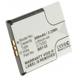 Аккумуляторная батарея iBatt iB-M355 для телефонов, смартфонов Sony EricssonЕмкость (mAh): 900. Напряжение (V): 3,7