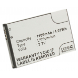 Аккумуляторная батарея iBatt iB-M250 для телефонов, смартфонов O2Емкость (mAh): 1100. Напряжение (V): 3,7