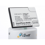 Аккумуляторная батарея для телефона, смартфона ZTE 4G Smart. Артикул iB-M1424.Емкость (mAh): 2300. Напряжение (V): 3,8