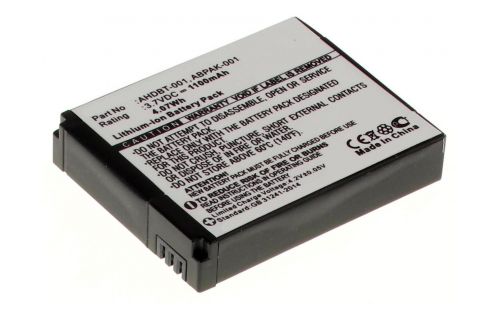 Аккумуляторная батарея ABPAK-001 для фотоаппаратов и видеокамер GoPro. Артикул iB-F423.