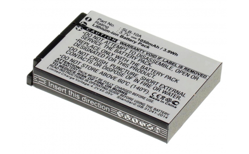 Аккумуляторная батарея SLB-10A для фотоаппаратов и видеокамер BenQ. Артикул iB-F394.