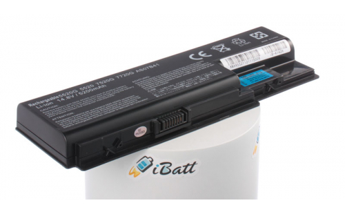 Аккумуляторная батарея для ноутбука Acer TravelMate 7730G-874G50N. Артикул iB-A142H.
