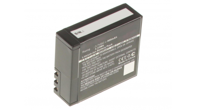 Аккумуляторная батарея SJ4000B для фотоаппаратов и видеокамер myPhone. Артикул iB-F441.Емкость (mAh): 900. Напряжение (V): 3,7
