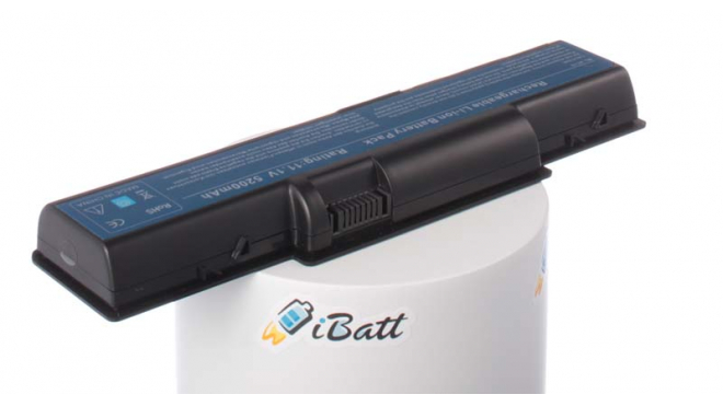 Аккумуляторная батарея iBatt iB-A129H для ноутбука GatewayЕмкость (mAh): 5200. Напряжение (V): 11,1