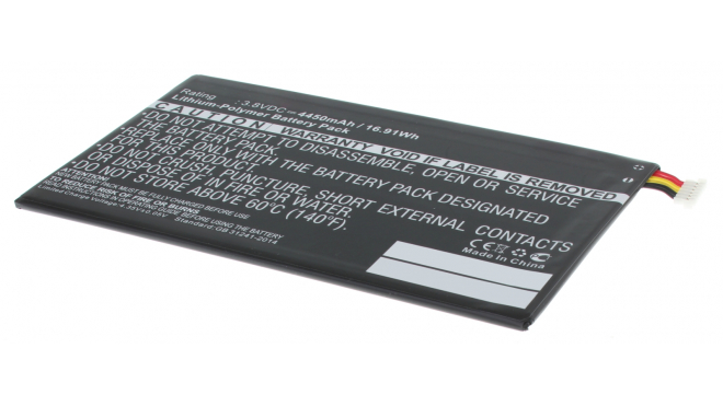 Аккумуляторная батарея T4450C для ноутбуков Samsung. Артикул iB-A1288.Емкость (mAh): 4450. Напряжение (V): 3,8