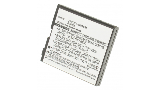 Аккумуляторная батарея iBatt iB-M382 для телефонов, смартфонов GigabyteЕмкость (mAh): 1200. Напряжение (V): 3,7