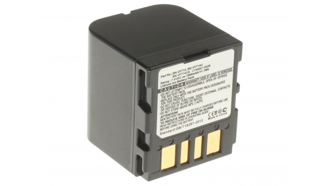 Аккумуляторная батарея iBatt iB-F166 для фотокамер и видеокамер JVCЕмкость (mAh): 1500. Напряжение (V): 7,4