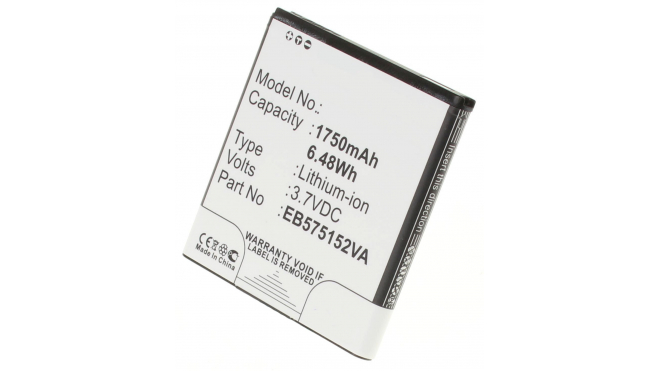 Аккумуляторная батарея iBatt iB-M323 для телефонов, смартфонов T-MobileЕмкость (mAh): 1750. Напряжение (V): 3,7