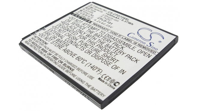 Аккумуляторная батарея iBatt iB-M1598 для телефонов, смартфонов CoolpadЕмкость (mAh): 1450. Напряжение (V): 3,7