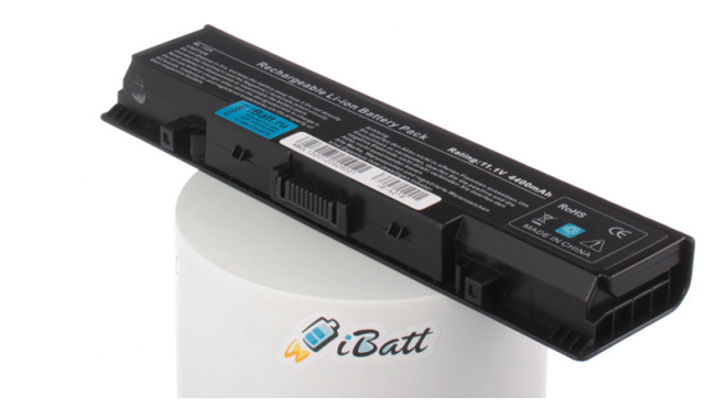 Аккумуляторная батарея для ноутбука Dell Vostro 1700. Артикул iB-A218.Емкость (mAh): 4400. Напряжение (V): 11,1