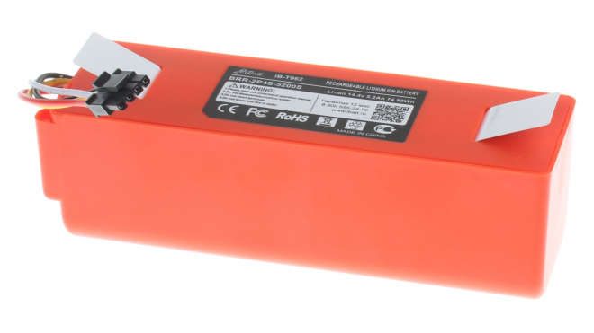 Аккумуляторная батарея для пылесоса Xiaomi Mijia Roborock S50. Артикул iB-T962.Емкость (mAh): 5200. Напряжение (V): 14,4