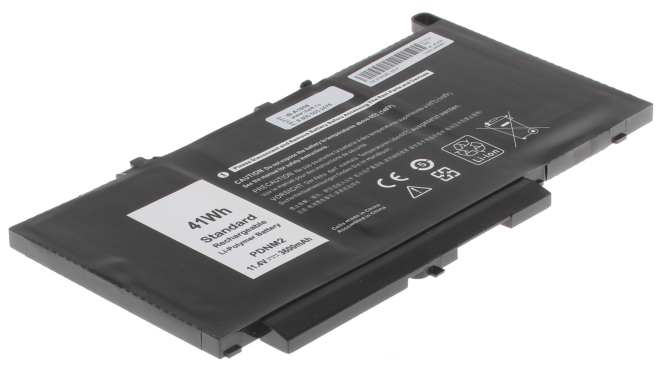 Аккумуляторная батарея F1KTM для ноутбуков Dell. Артикул iB-A1609.Емкость (mAh): 3600. Напряжение (V): 11,4