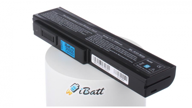 Аккумуляторная батарея iBatt iB-A160X для ноутбука DNSЕмкость (mAh): 6800. Напряжение (V): 11,1