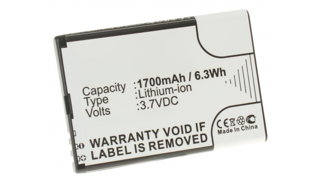 Аккумуляторная батарея EB-4L для телефонов, смартфонов Vertu. Артикул iB-M1176.Емкость (mAh): 1700. Напряжение (V): 3,7