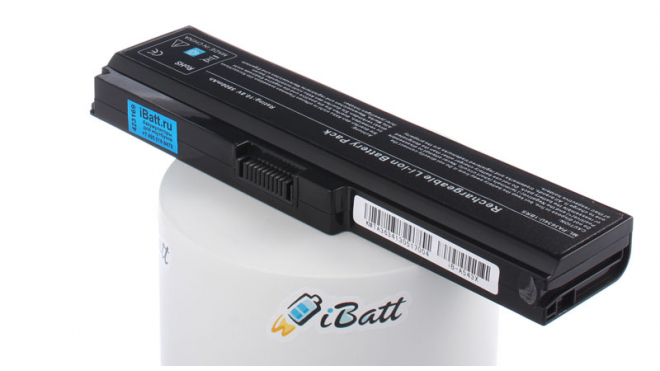 Аккумуляторная батарея PA3634U-1BAS для ноутбуков Toshiba. Артикул iB-A543X.Емкость (mAh): 5800. Напряжение (V): 10,8