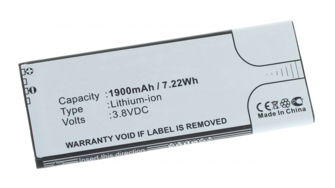 Аккумуляторная батарея iBatt iB-M3100 для телефонов, смартфонов TCLЕмкость (mAh): 1900. Напряжение (V): 3,8