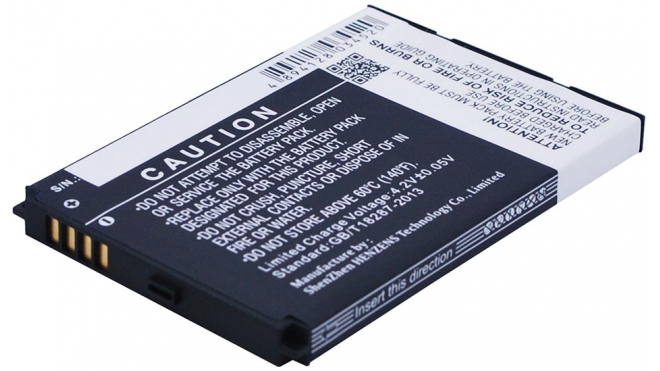 Аккумуляторная батарея iBatt iB-M376 для телефонов, смартфонов Garmin-AsusЕмкость (mAh): 1200. Напряжение (V): 3,7