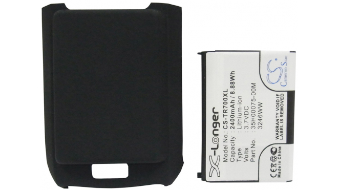 Аккумуляторная батарея для телефона, смартфона Palm Treo 750. Артикул iB-M2441.Емкость (mAh): 2400. Напряжение (V): 3,7