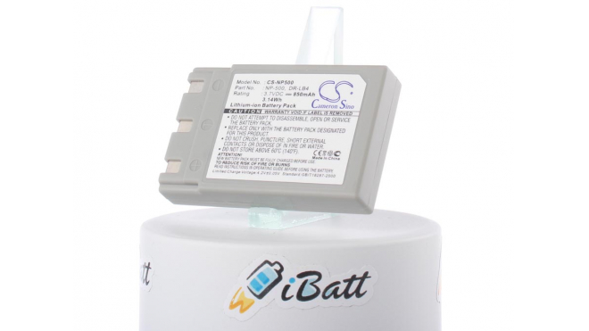 Аккумуляторная батарея iBatt iB-F186 для фотокамер и видеокамер MinoltaЕмкость (mAh): 850. Напряжение (V): 3,7