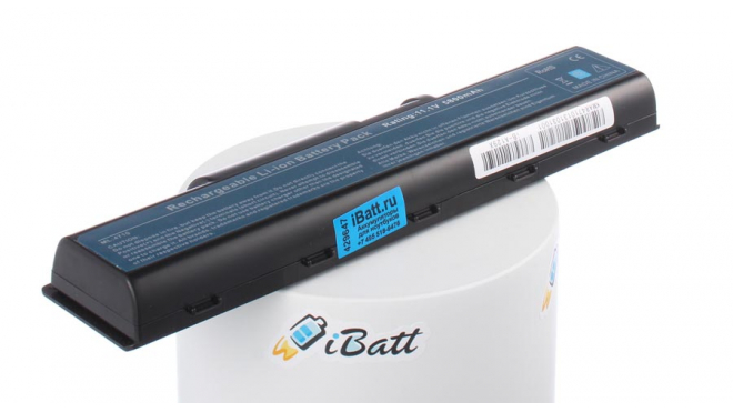 Аккумуляторная батарея iBatt iB-A129X для ноутбука eMachinesЕмкость (mAh): 5800. Напряжение (V): 11,1