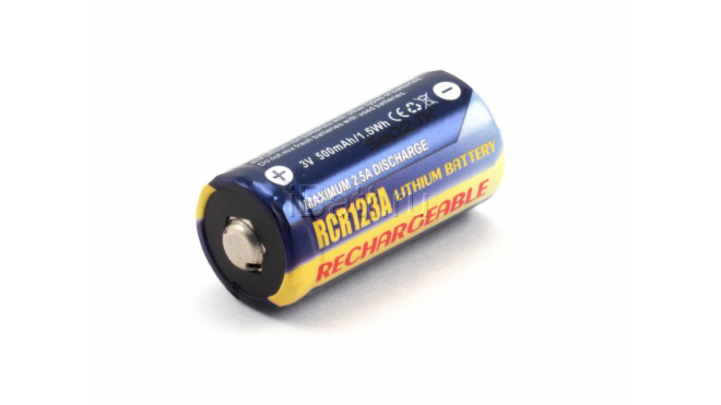 Аккумуляторная батарея VL123A для фотоаппаратов и видеокамер Pentax. Артикул iB-F388.Емкость (mAh): 500. Напряжение (V): 3