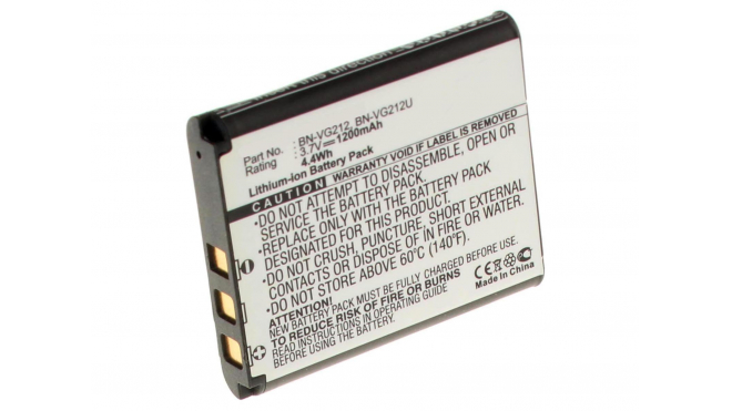 Аккумуляторная батарея iBatt iB-F410 для фотокамер и видеокамер JVCЕмкость (mAh): 1200. Напряжение (V): 3,7