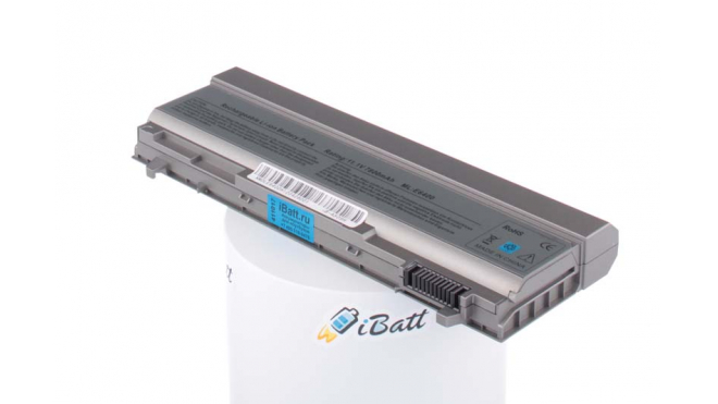 Аккумуляторная батарея для ноутбука Dell Latitude E6400 XFR. Артикул iB-A509H.Емкость (mAh): 7800. Напряжение (V): 11,1
