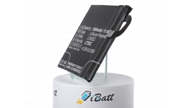Аккумуляторная батарея iBatt iB-M2132 для телефонов, смартфонов LeEcoЕмкость (mAh): 3000. Напряжение (V): 3,8