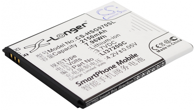 Аккумуляторная батарея для телефона, смартфона Hisense U970. Артикул iB-M1870.Емкость (mAh): 2150. Напряжение (V): 3,7
